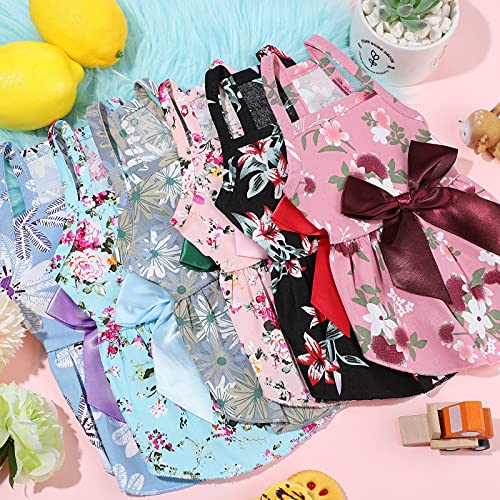 6piecespuppydogdresspetbowknotprincessdresspuppyfloralvestskirtpetsummerdressdogcuterosettesundressapparelforsmalldogcatpetl56lbsclassicstyle  Urban Country Home Decor 6 pieces puppy dog dress pet bowknot princess dress puppy floral vest skirt pet summer dress dog cute rosette sundress apparel for small dog cat pet l 5 6lbs classic style  urban country home decor