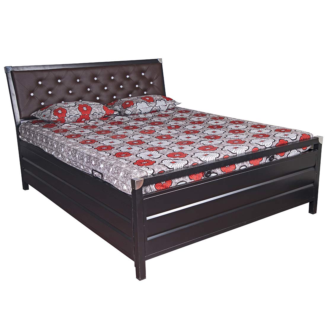 Royal Bed Manufacturer King Size Metal Bed with Hydraulic Storage Without Mattress Matte, Black (B08SY24VNJ) Amazon Price History, Amazon Price Tracker