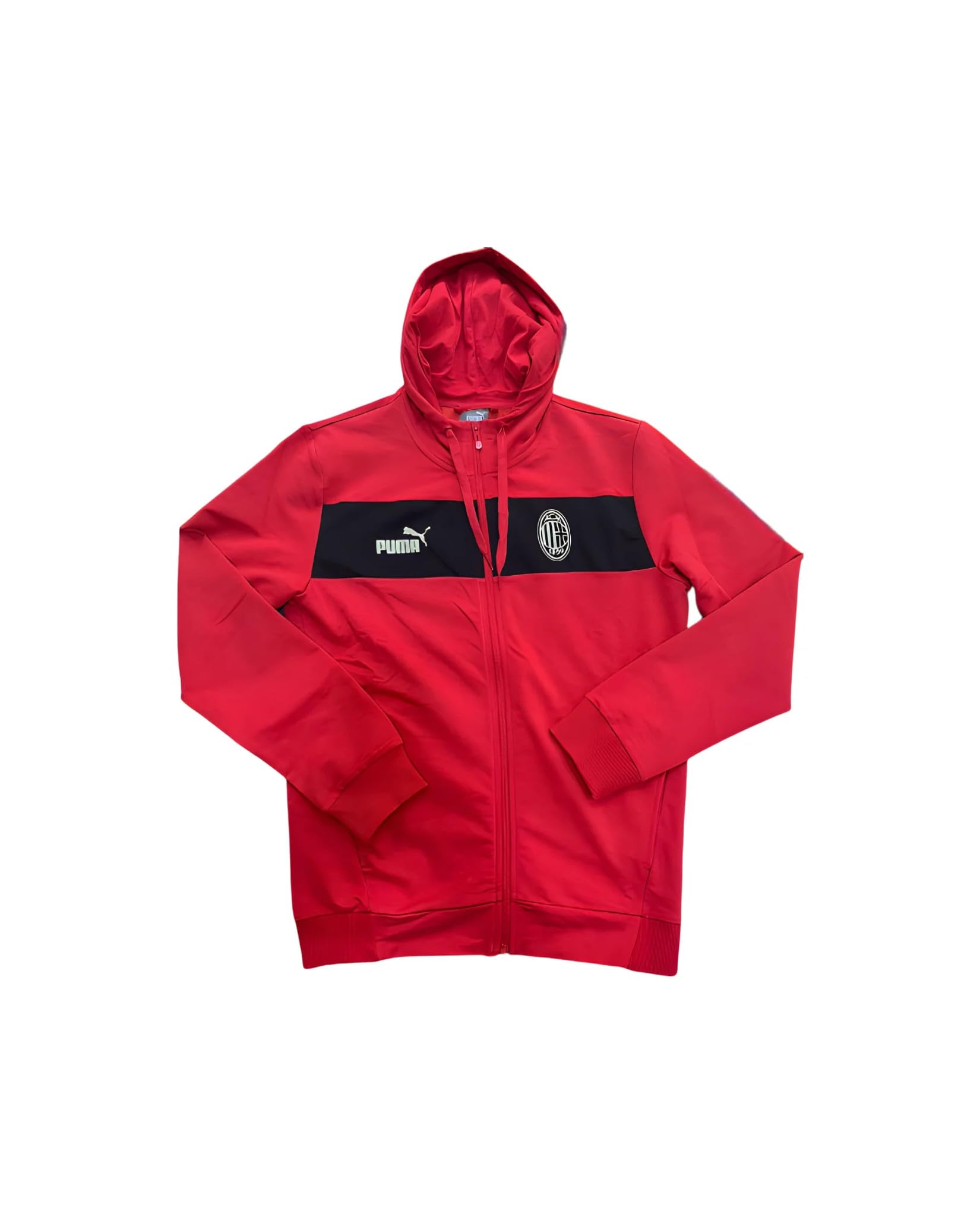 PUMA Tuta ragazzo bambino ac Milan Fan suit Cotone (IT, Età, 15 anni, Regular, ROSSO, AC Milan)