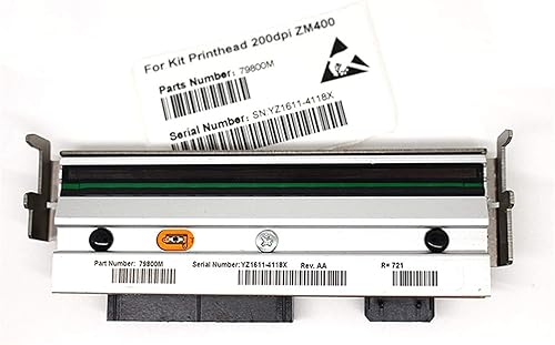 Miniatura 1 de Cabezal de impresión térmico para ZM400, cabezal de impresión para impresora Zebra ZM400 203dpi 79800M P41000-71