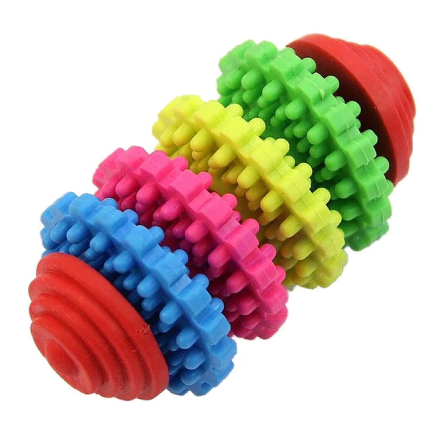 emily pets 4 Colorful Rubber Pet Dog Toys Puppy Dental Teething Healthy Teeth Chewing Toys,Dog Puzzle Toys (B0B4K1F719) Amazon Price History, Amazon Price Tracker