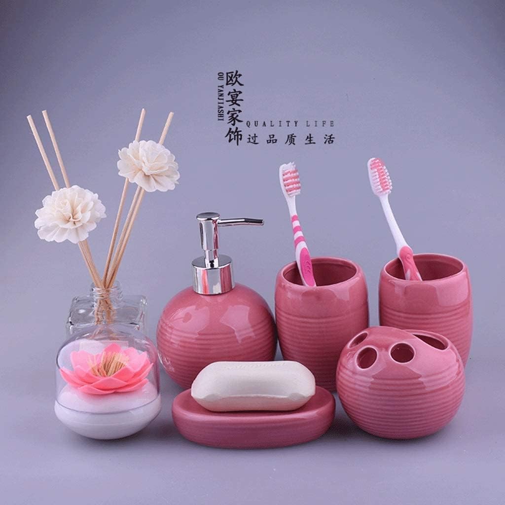 Countertop Soap Dispenser Soap Dispenser Bottle 11.8-Ounce Counter Simple Creative Bathroom Ware Ceramic Lotion Bottle Shower Gel Bottle Soap Dispenser Bottles (Color : C)