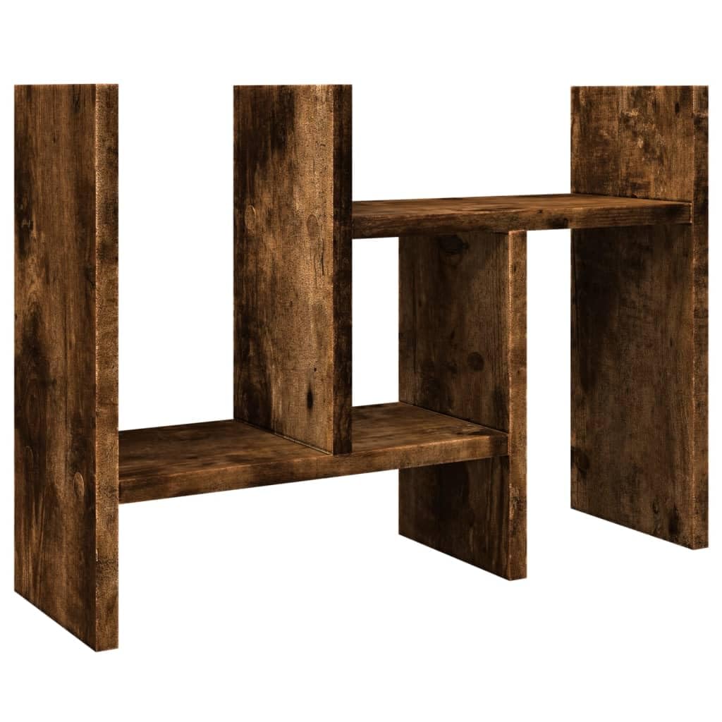 Schreibtisch-Organizer Räuchereiche 34,5x15,5x35,5 cm Holzwerkstoff
