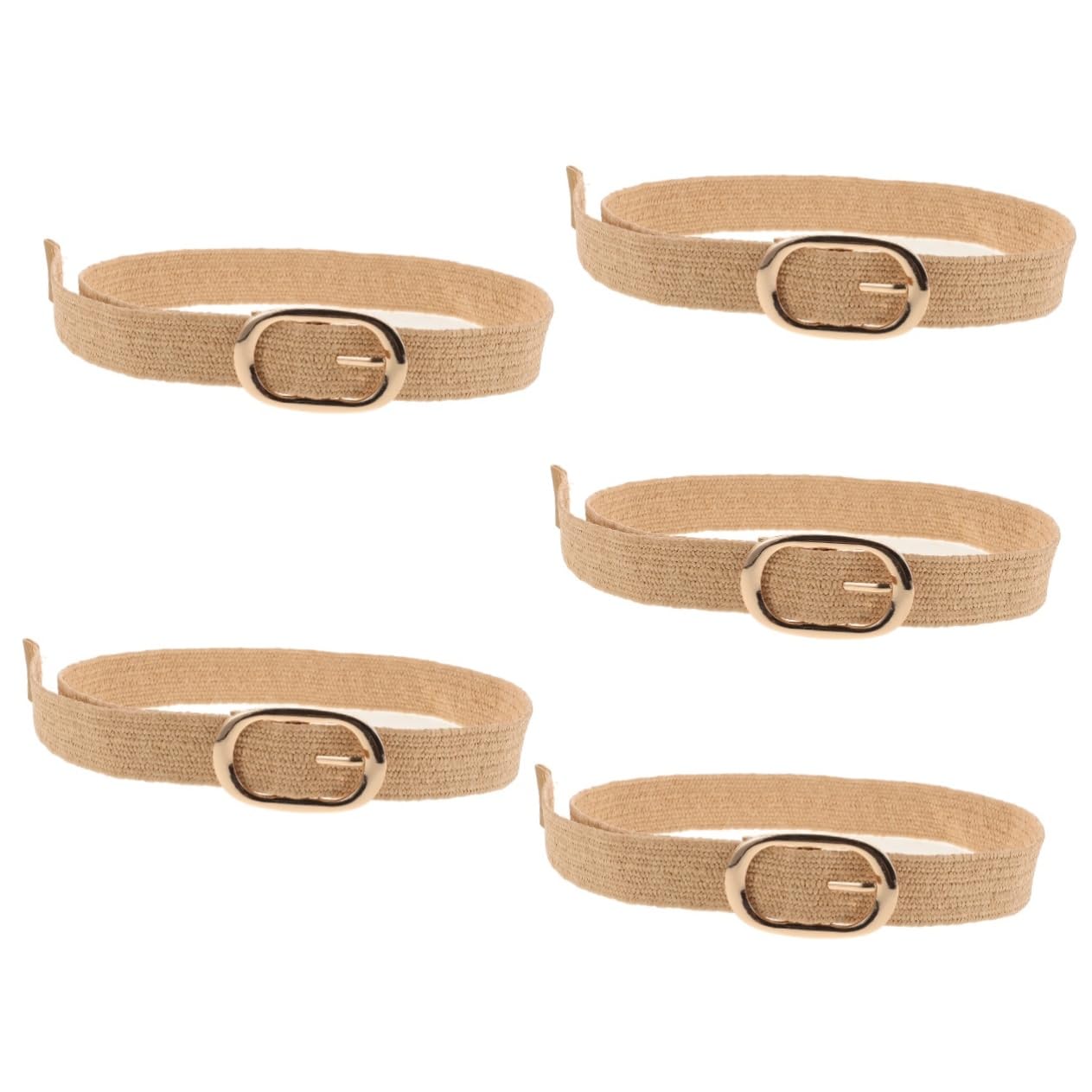 VALICLUD 3 Piezas Cinturón Trenzado Vestido Cinturón De Cintura Ropa Vestido Hebilla Banda De Cintura Para Las Mujeres De Cintura Para Niñas De
