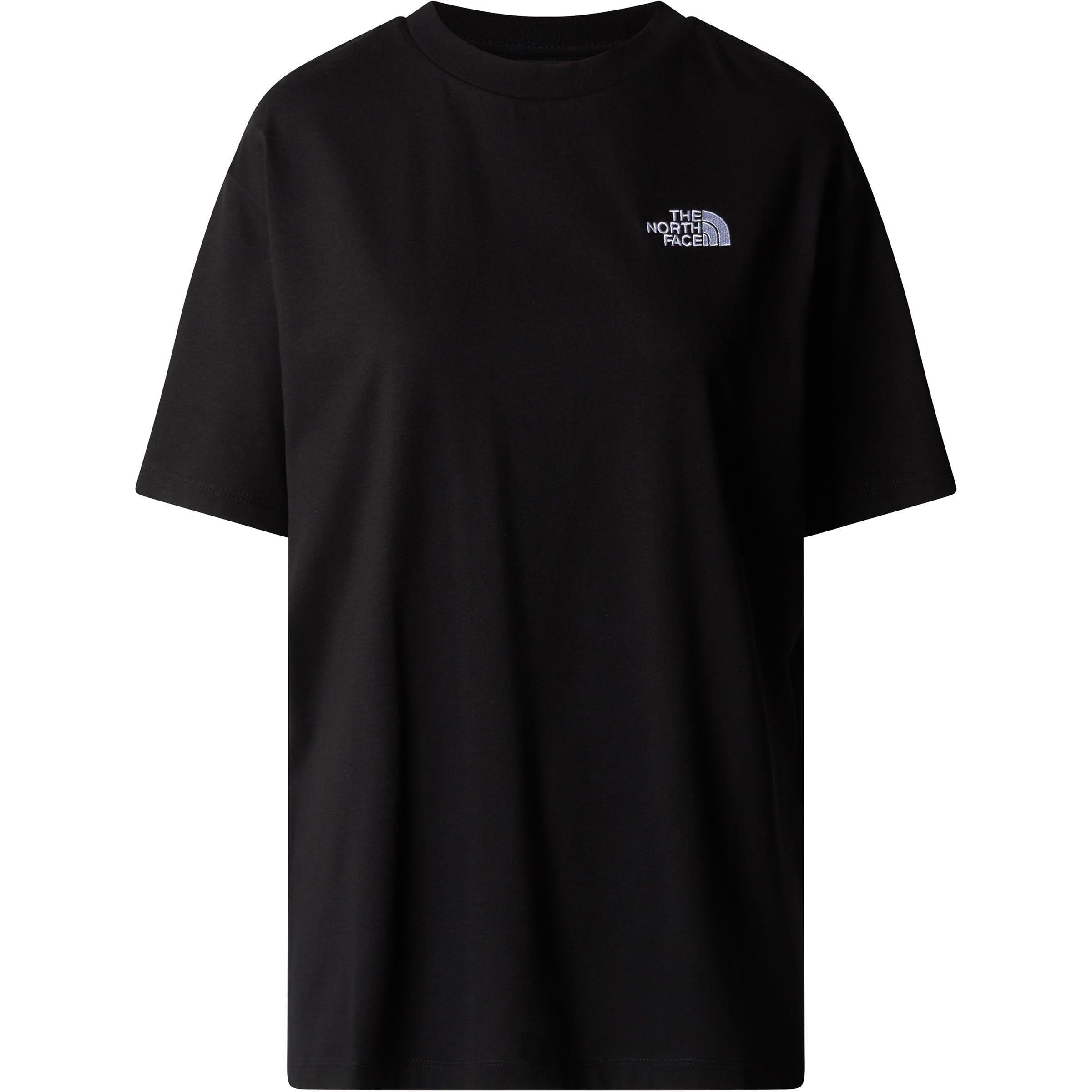 THE NORTH FACE Womens Short Sleeve Oversize Simple Dome Tee, Black, Size Xs, Women