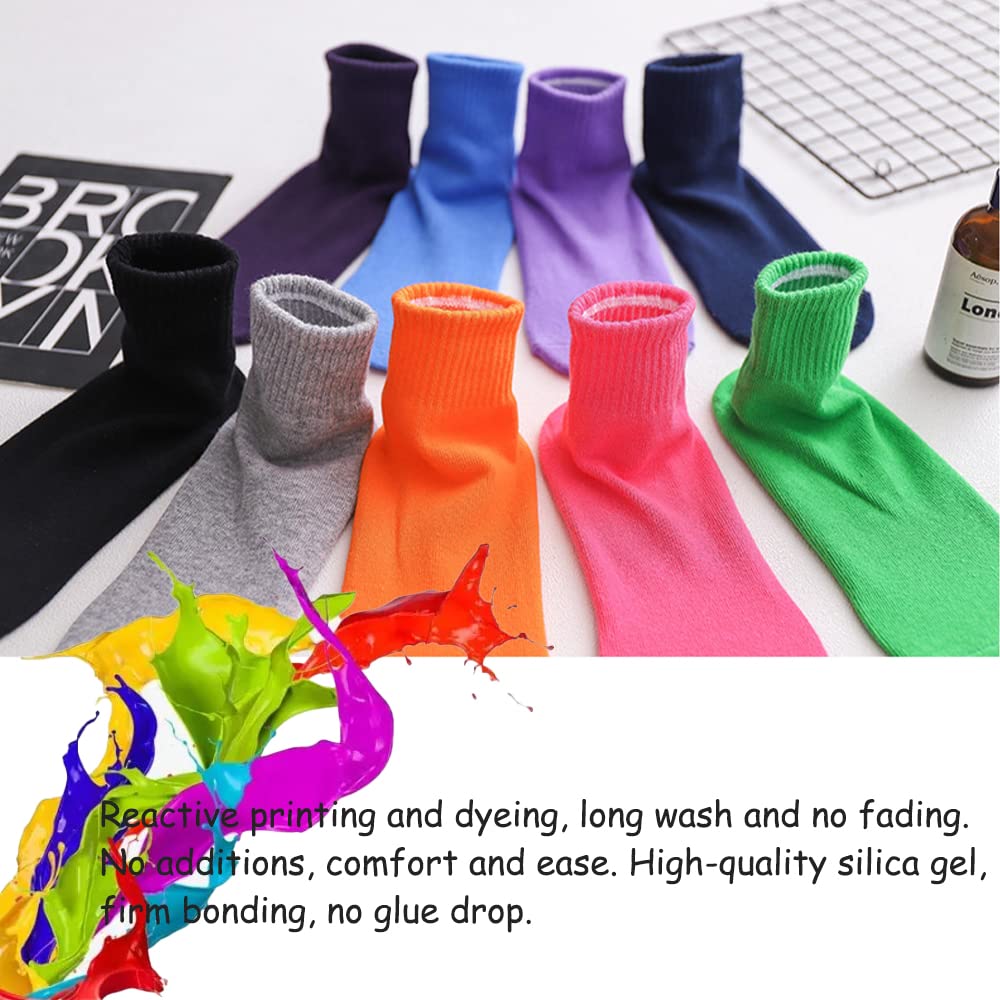 10 Paia Calzini Yoga Donna Antiscivolo Donna Calze Pilates Caviglia con Puntini in Gomma per Fitness Danza Pilates Sport
