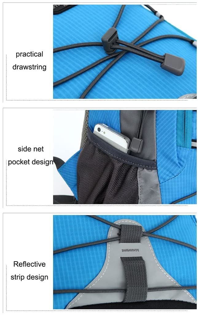 Sac à Dos de randonnée Sac à Dos de randonnée de Haute qualité pour Femmes et Hommes, Petit Sac à Dos de Voyage ultraléger, Sac à Dos de Camping Pliable pour Les Enfants en randonnée Chasse