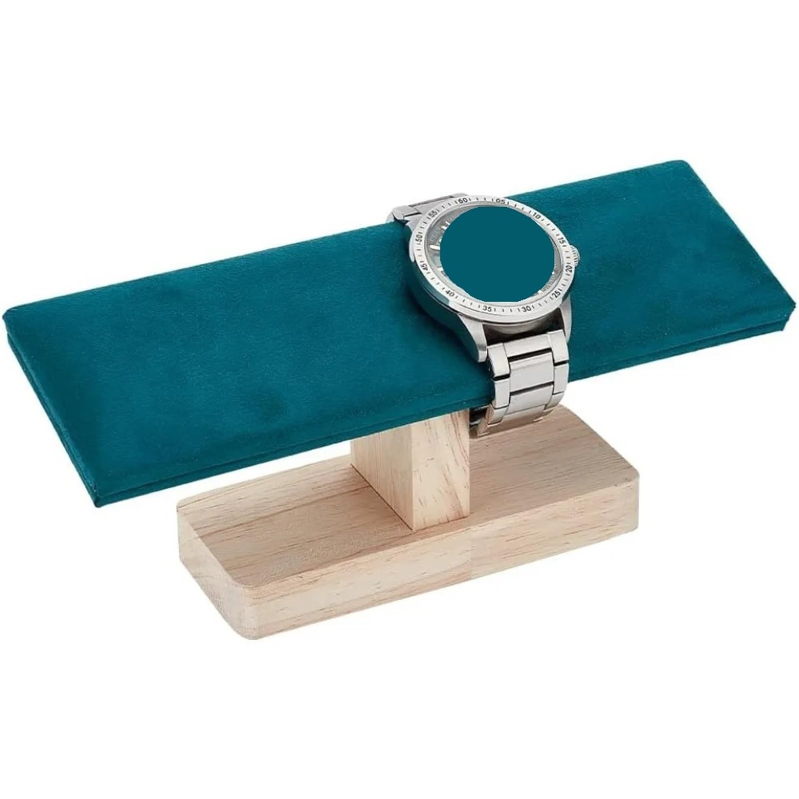 2 piezas soporte de exhibición reloj madera Para Accesorios