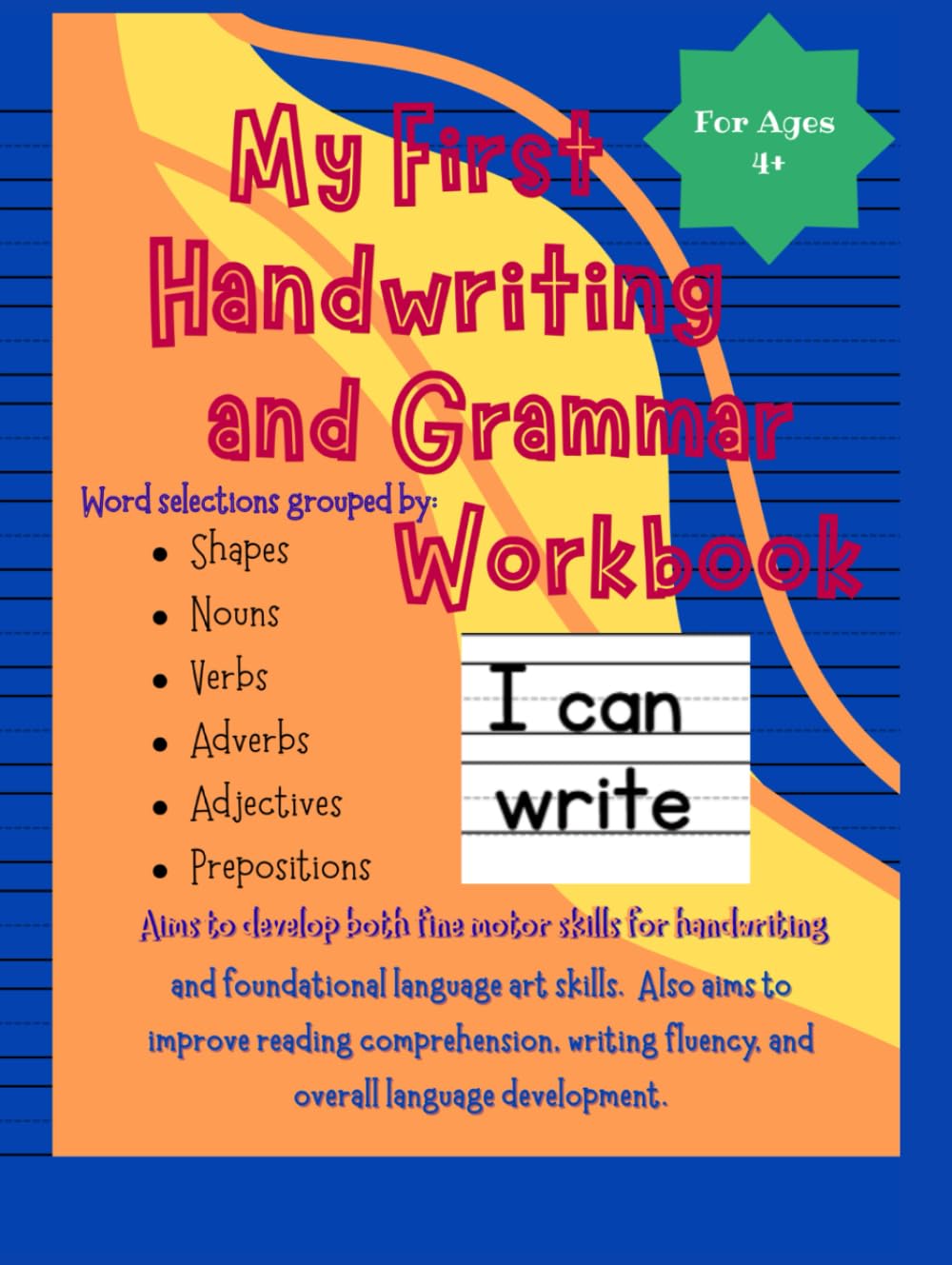 My First Handwriting and Grammar Workbook