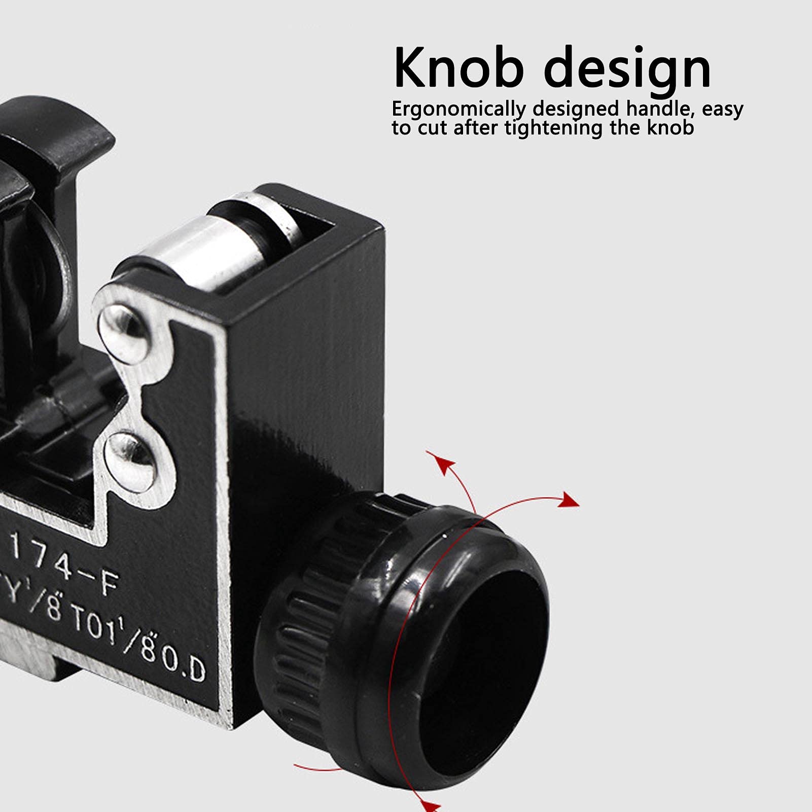 Close Quarters Tubing Cutter, CT 174 3 28mm Copper Pipe Cutter Compact Size Tube Cutting Tool Suitable for on and off Vehicle Use