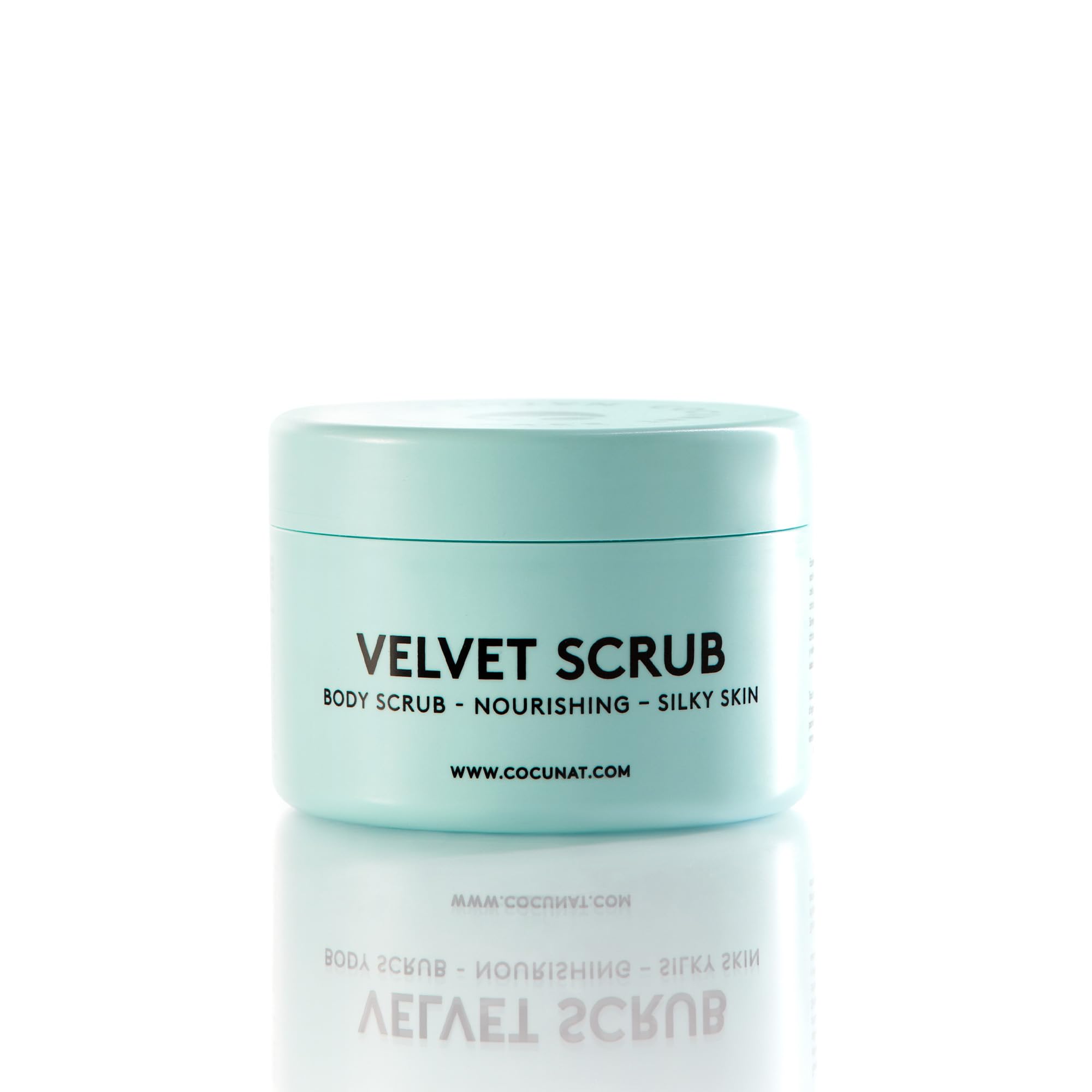 COCUNAT - VELVET - Exfoliante corporal - Elimina las células muertas - Limpia, nutre e hidrata - Con Sal del Himalaya - Estimula la circulación - Piel suave - Aroma cítrico - 200 ml