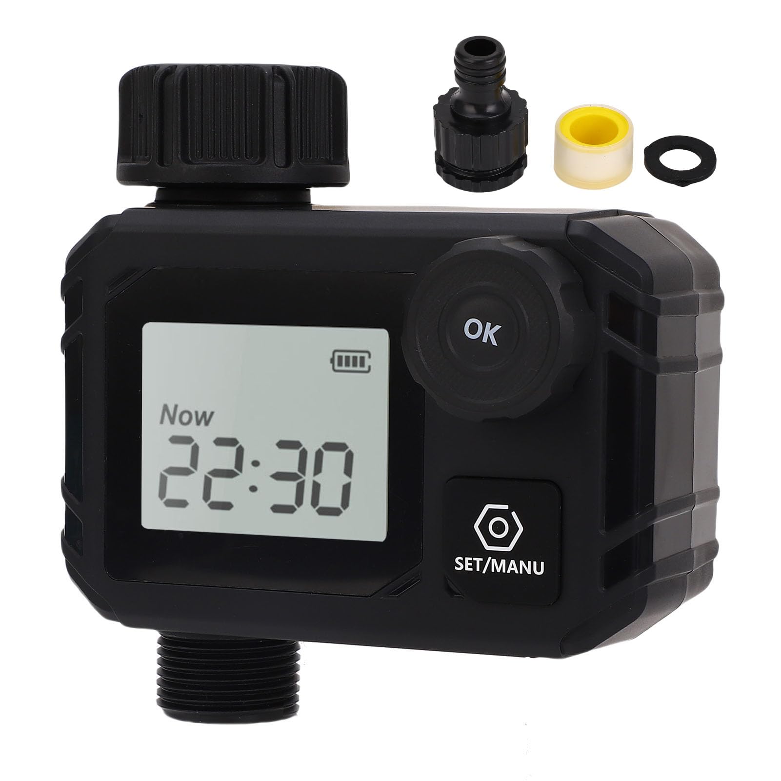 Programmatore D'irrigazione, Doppio Pulsante Impermeabile IP55,