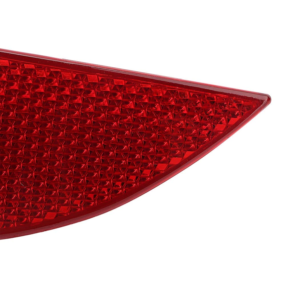 Akozon Parachoques Trasero Reflector Derecho OE: 63147162218 Apto para X3 E83 2006-2010