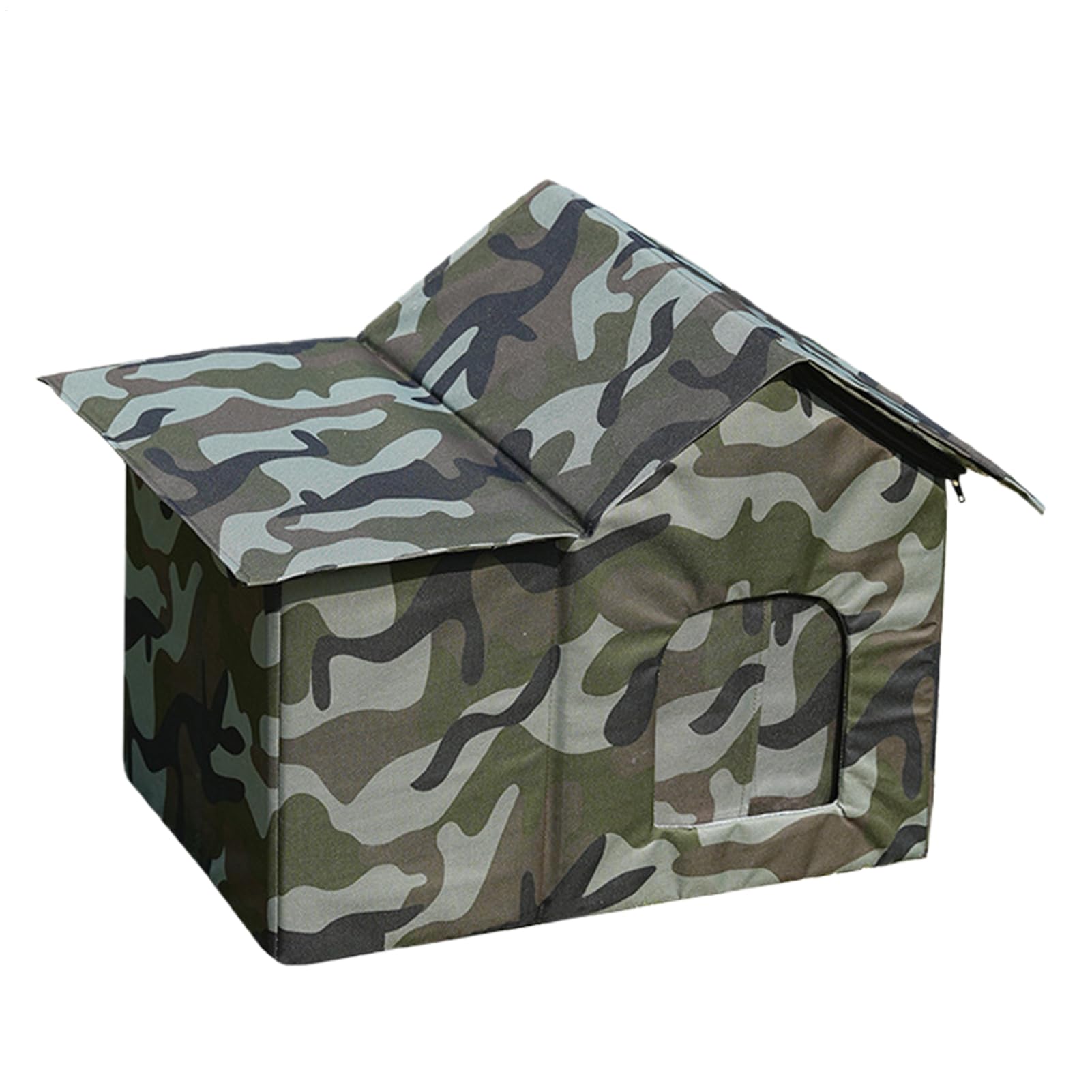 Casa para Gatos Exterior - Refugio para Mascotas Impermeable Y Cerrado | Refugio para Gatos Exterior | para Perro Conejo Gatito Patio Jardín Porche Balcón Garajes Interior Hogar