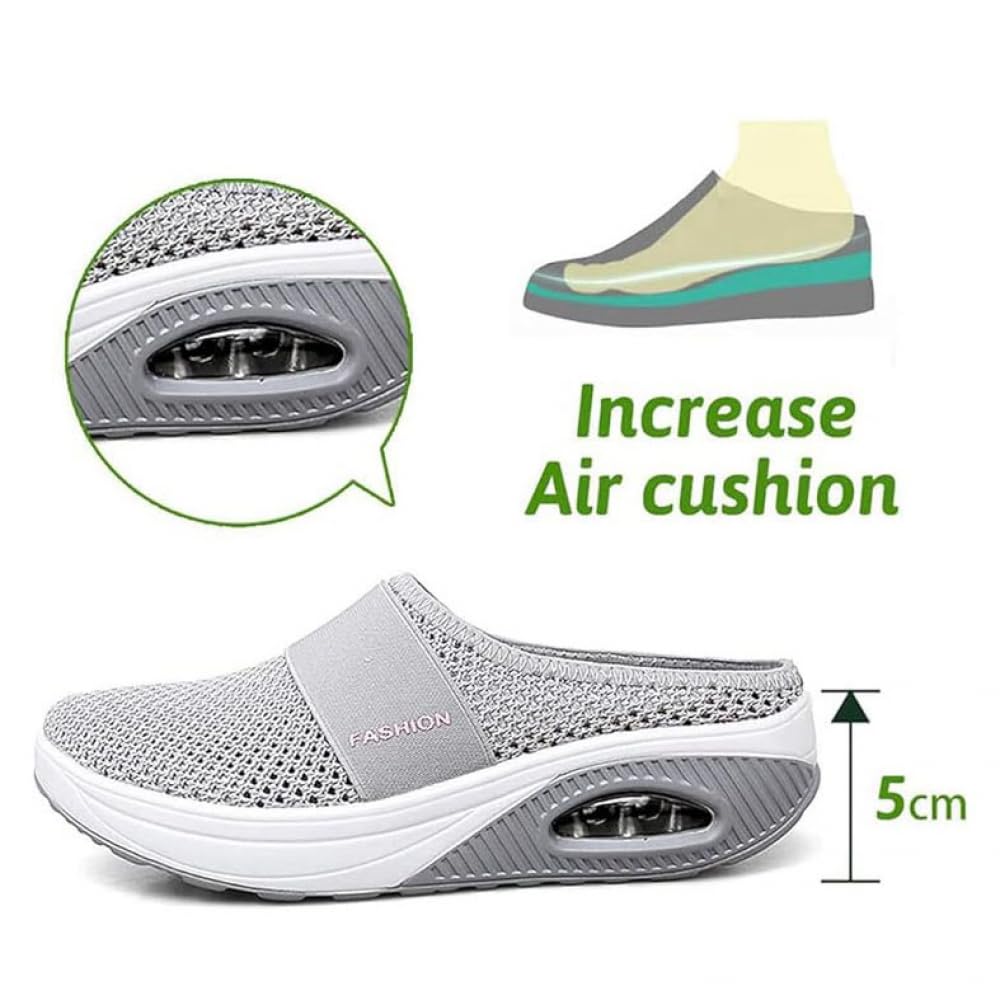 Baskets Légères Antidérapantes Chaussures Marche Femme IXII - Semelle Air Confort Orthopédique Baskets Antidérapantes Coussin Air - 4