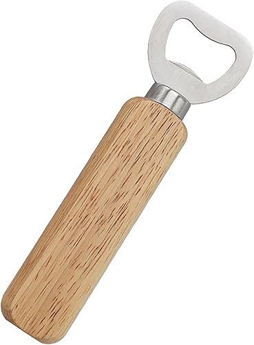 Miniatura 5 de 2 abrebotellas con mango de madera, abrebotellas de aleación de 5.5 pulgadas se utilizan para fiestas, vida diaria, viajes y buenos regalos para