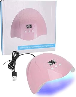 FILFEEL UV LED Nail Lamp, 54W Professional Nail Dryer Gel Nail Polish Curing Lamp Fast Nail Drying Machine Nail Art Tools with 3 Timers for Manicure Pedicure