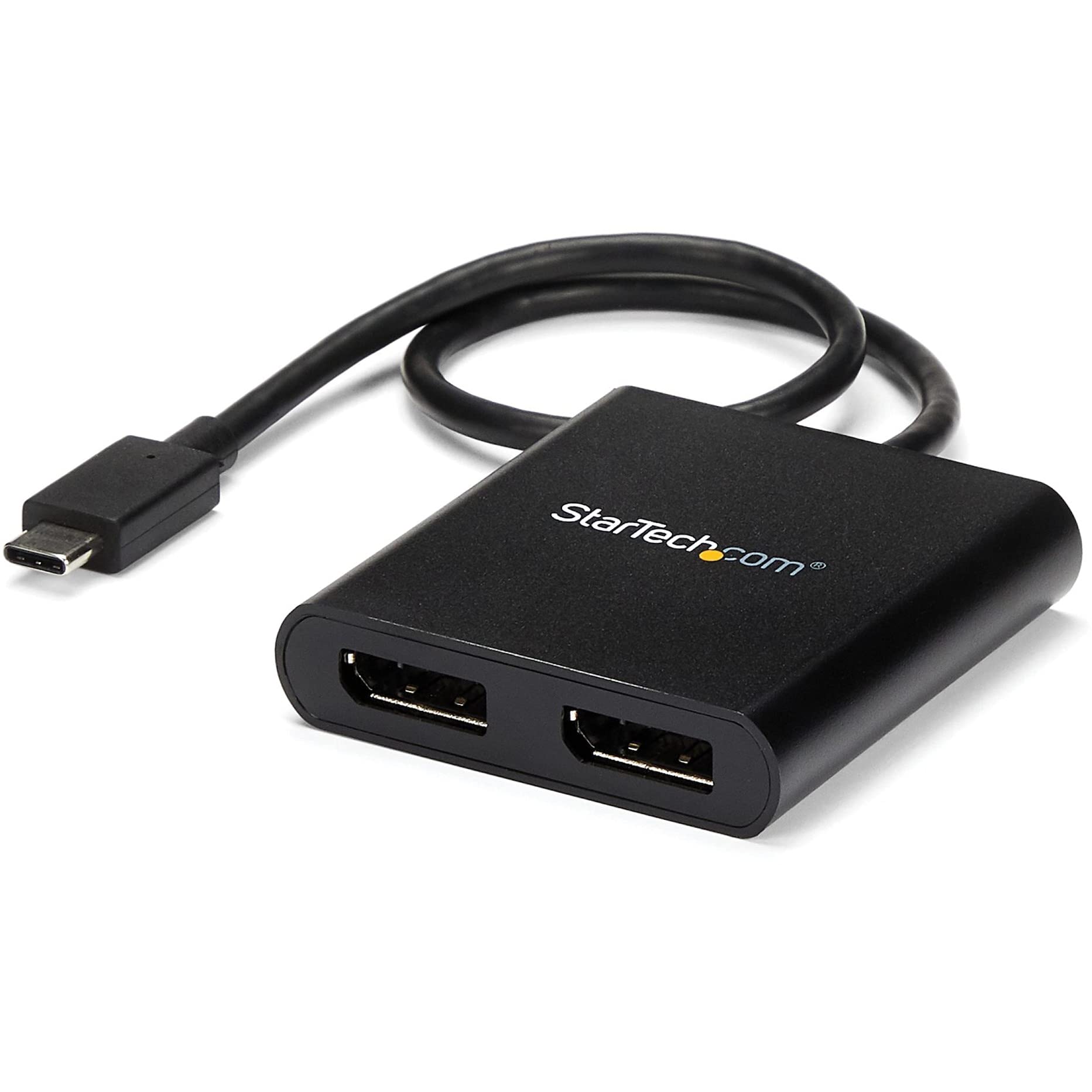 StarTech com 2 Port Multi Monitor Adapter USB C to 2x DisplayPort 1  | amzdealz