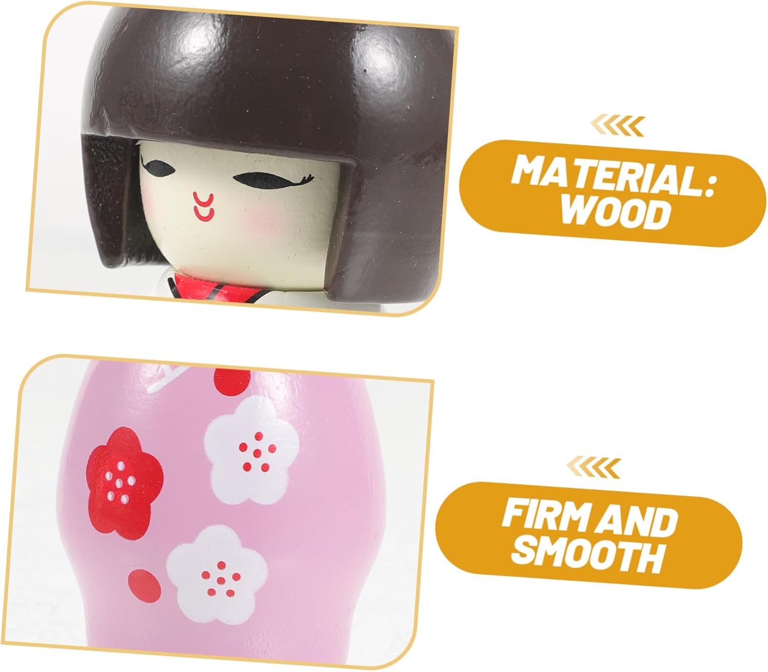 4pcs Japanese Kimono Dolls Traditional Asian Figurines for Restaurant Decor Beautiful Ornaments for Home Decoration for Friends Interested Japanese Culture