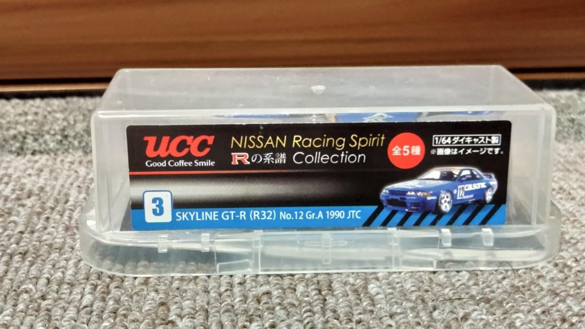 Amazon.co.jp: UCC コーヒー Rの系譜 1990 スカイラインGT-R R32 No.12 