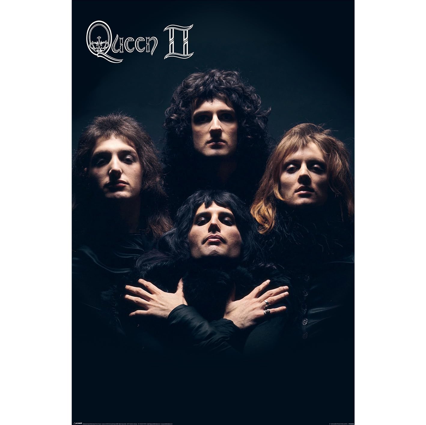 Pyramid International Official Maxi Poster – Queen (Bohemian) | Decorative Wall Art | 61cm x 91.5cm Poster for Bedrooms, Dorms & Fans