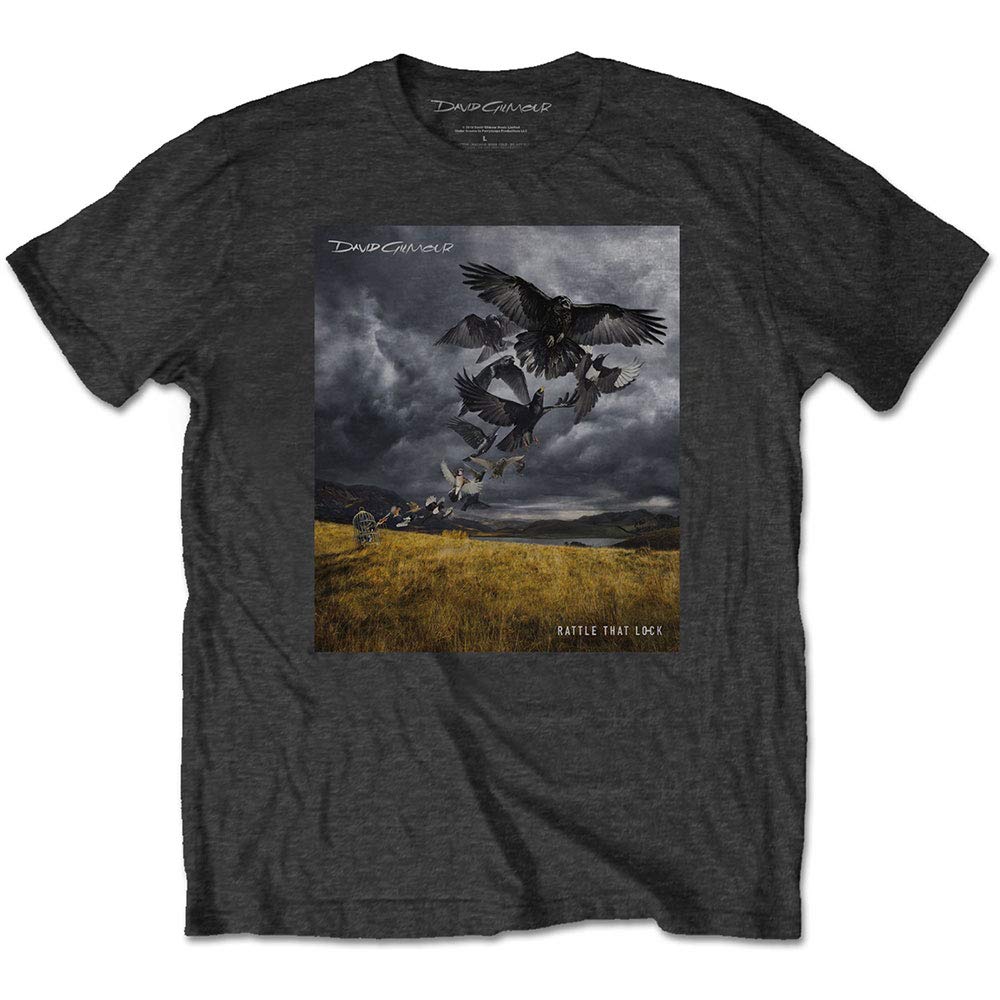 David Gilmour Band Monkey Unisex T-Shirt Rattle that Lock Multicoloured