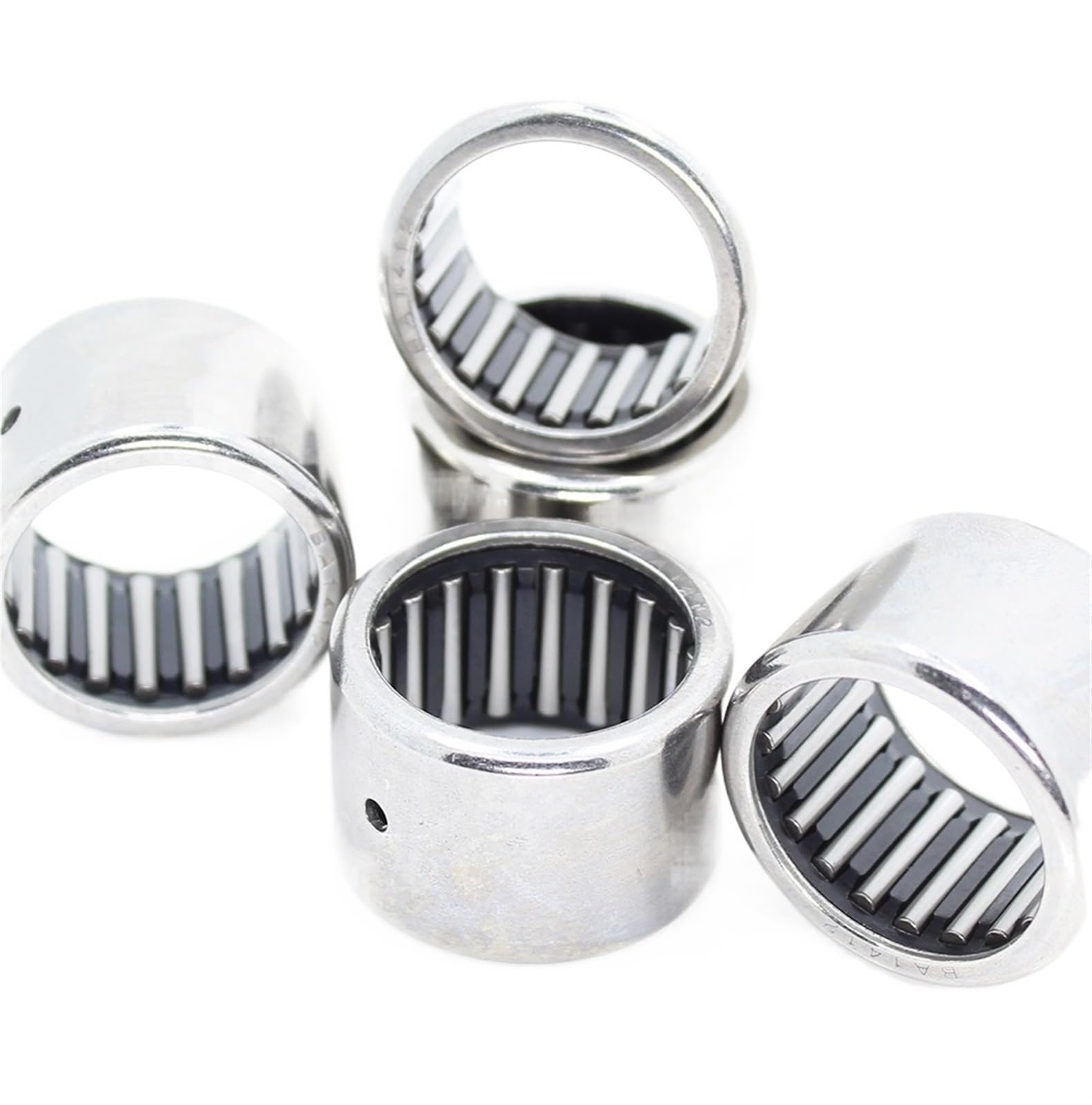 HYUJNAFZR Bimetal Seal Shield Micro deep Groove Bearing 5pcs SCE168 25.4 * 31.75 * 12.7mm Drawn Cup Needle Roller Bearings