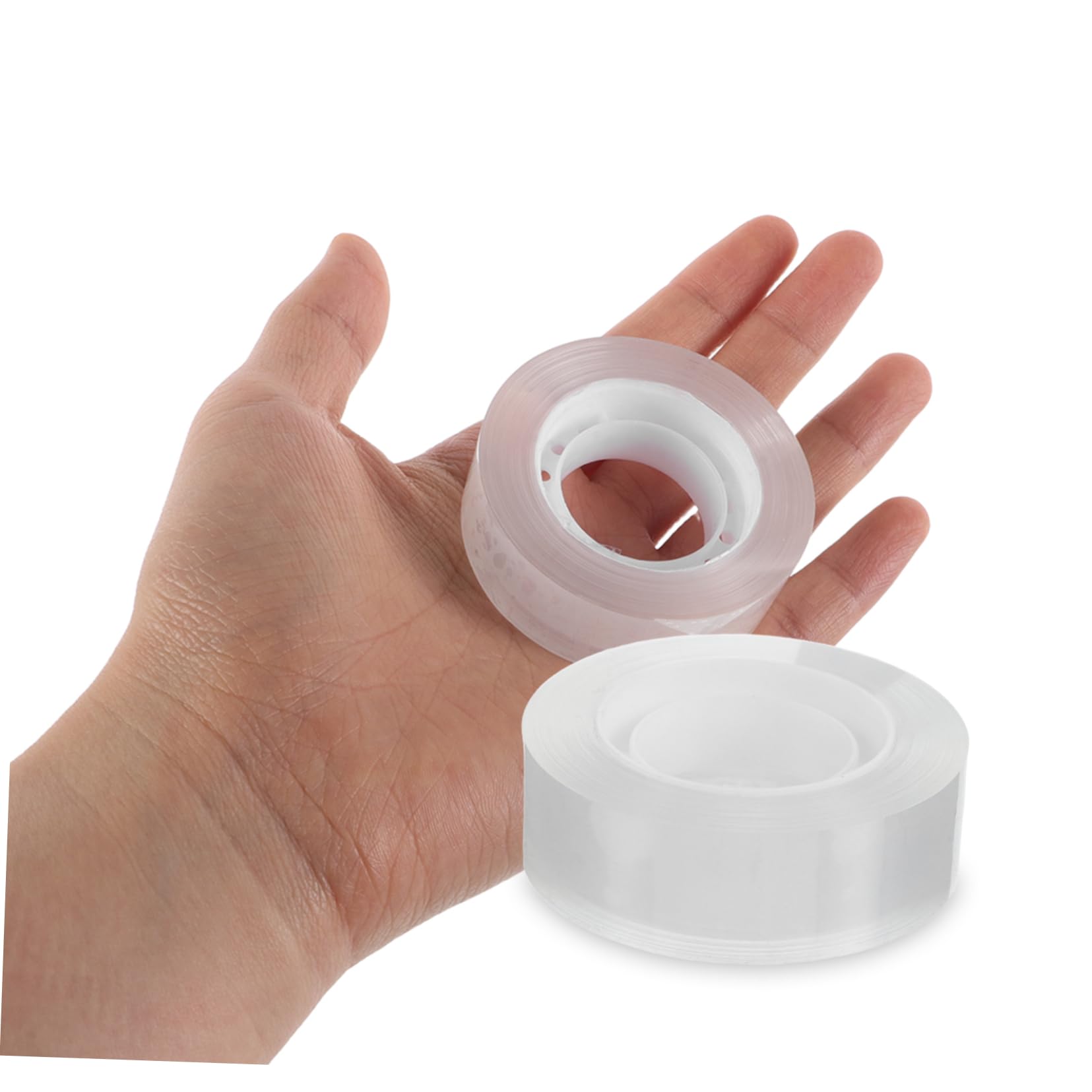 Nastro Adesivo Trasparente 48 Pezzi, Ricarica per Dispenser | Festa Scuola Decor, Uso Quotidiano, Correzione senza Sforzo, Formato Portatile per Studenti e Ufficio