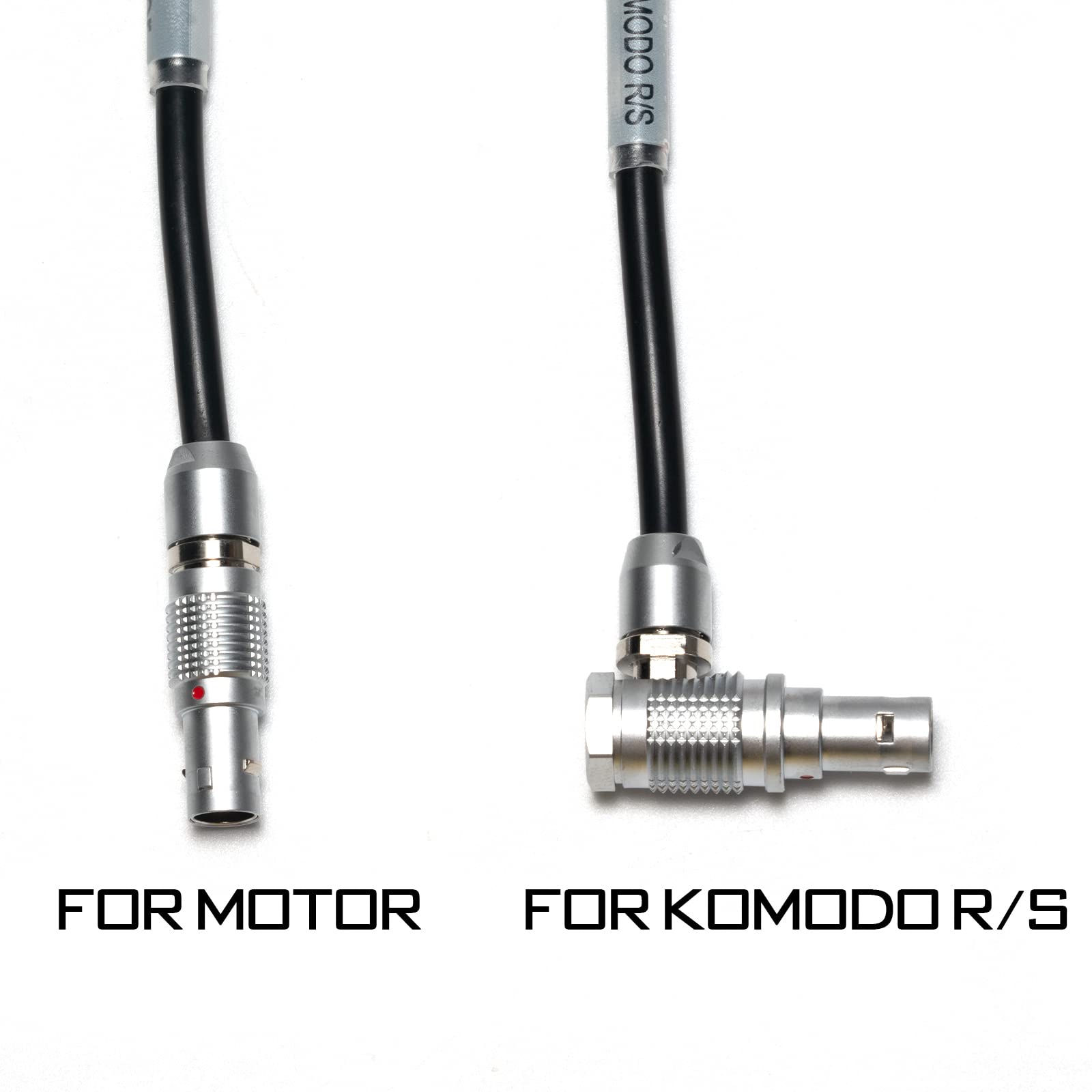 Tilta Nucleus-M Câble Run/Stop Compatible avec Komodo Accessoires de caméra Connexion mâle RS-01-RD4 Noir