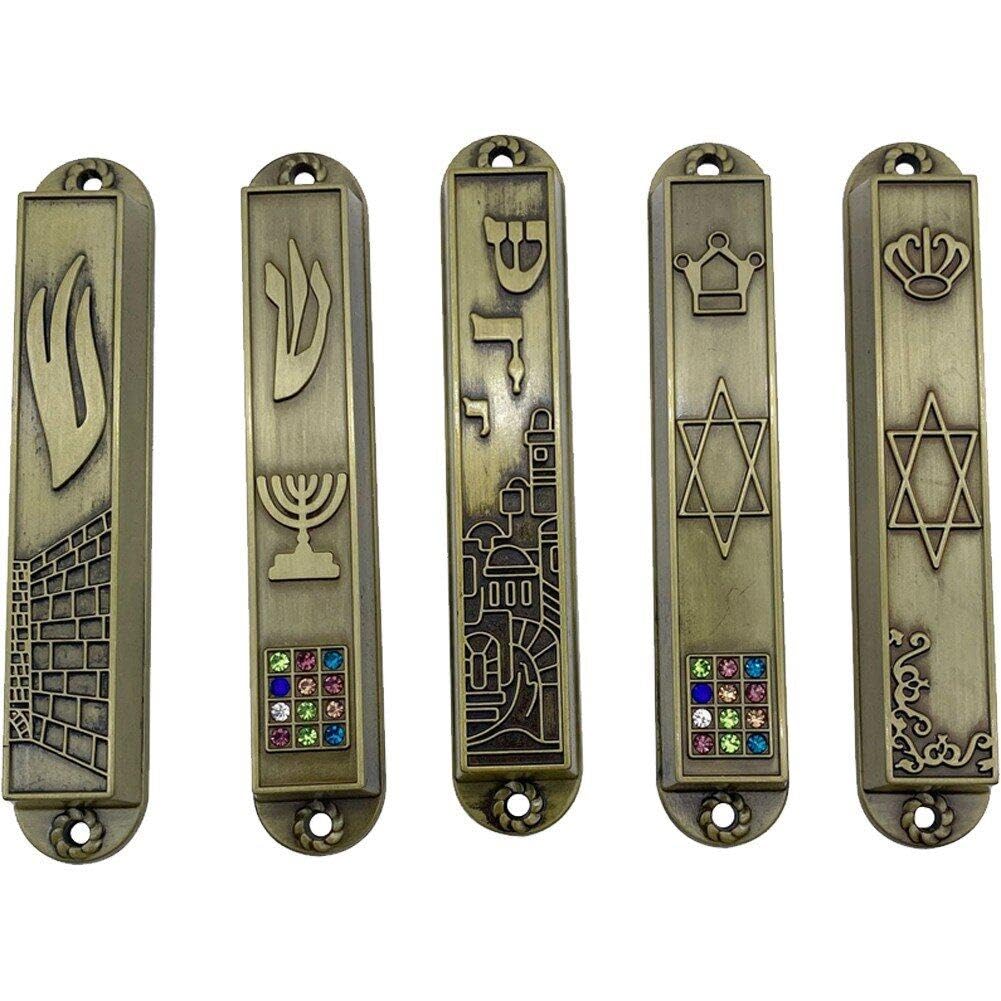 Porte Mezuzah saint pilier en métal : sublimez les entrées de votre maison familiale