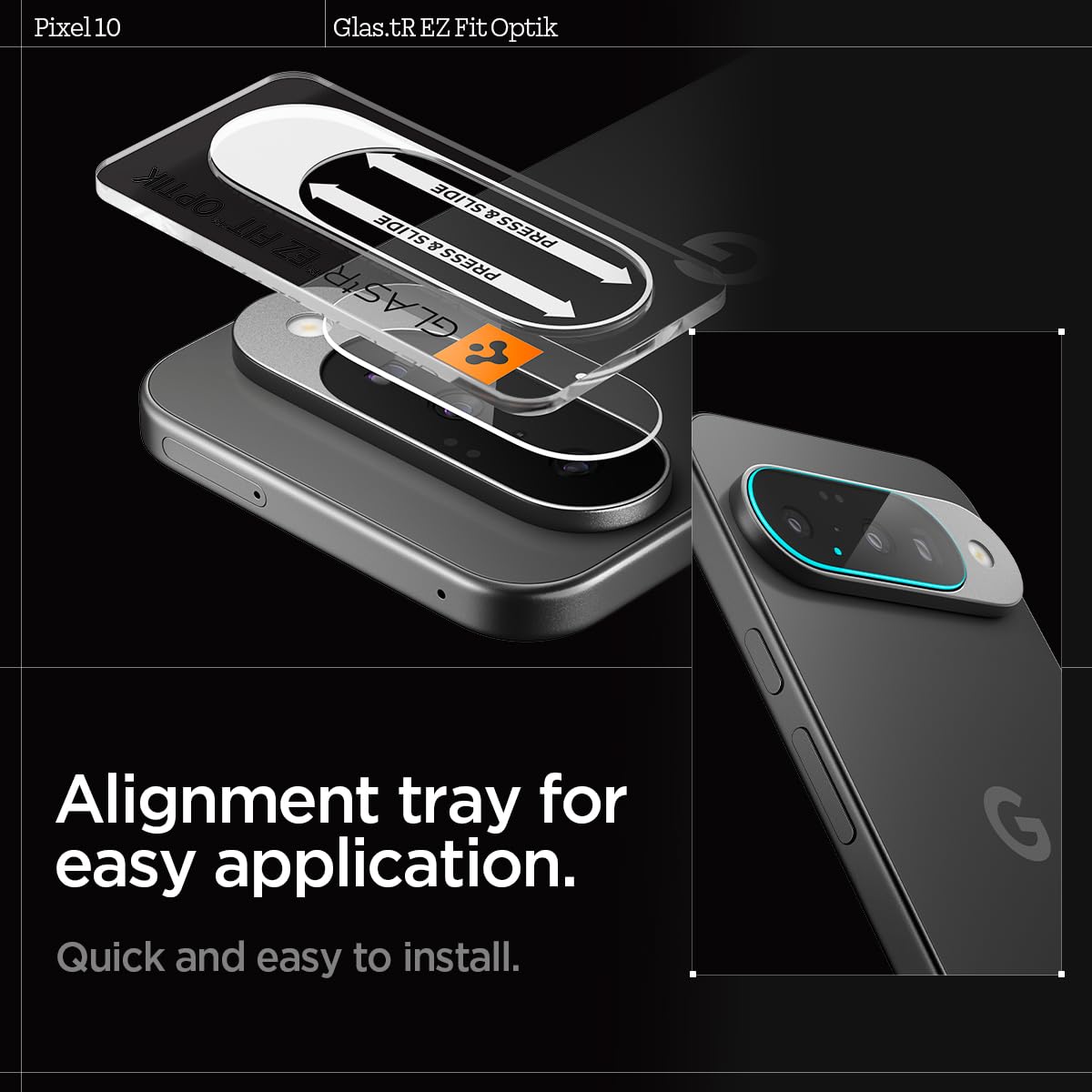 Spigen EZ Fit Optik Camera Lens Protector for Pixel 10 — Amazon image 4