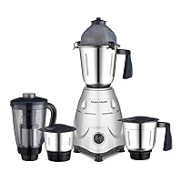 Morphy Richards 750W Countertop Mixer Grinder 400ml Silver and Black