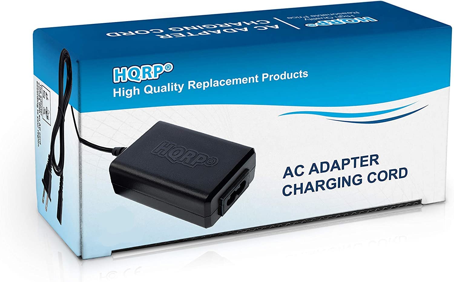 HQRP Cargador Adaptador de CA Compatible con JVC AP-V14E V15E V17E V19E V20E, GR-D360E D350E D770E GZ-MG130 GR-DF540 DX37 DX97 SXM30 GZ-MC500E Videocámara