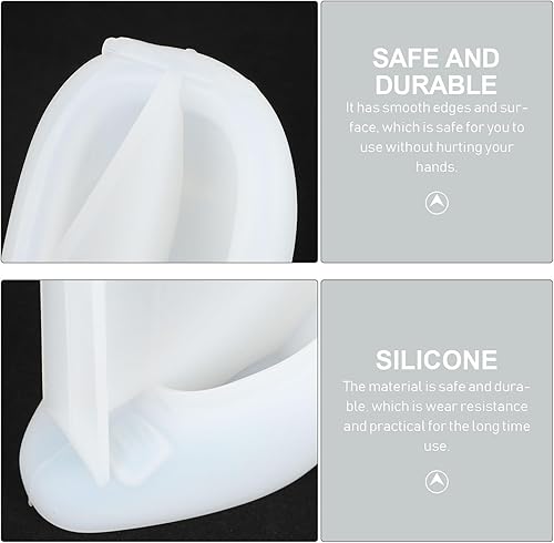 Miniatura 9 de Luxshiny Molde de tacones altos Moldes de silicona para zapatos Pendientes Moldes de epoxi Fondant de silicona Fondant de tacón alto Chocolate Diy