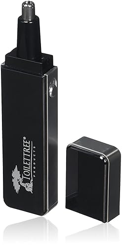 Elegante recortador vello de nariz con punta de corte de precisión ToiletTree Products TTP-TRIM-032 oz