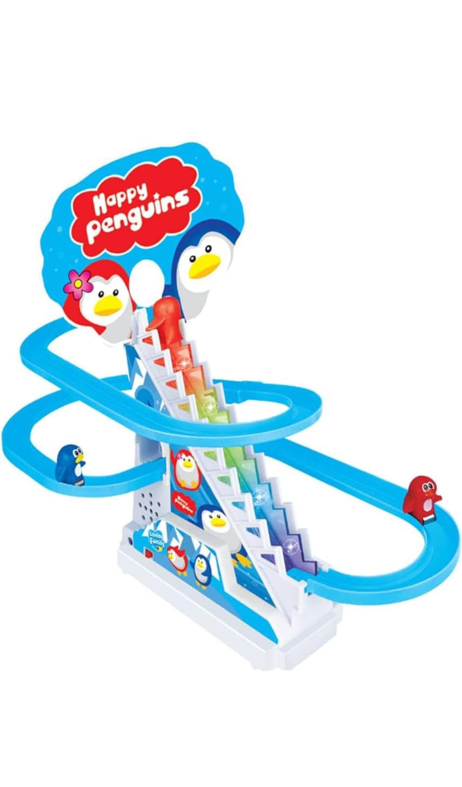 See full amazon price history chart for Kids Champ Happy Penguin Slide Toy Set, Funny Automatic Stair-Climbing Ducklings Cartoon Race Track Set with Lights and Music Kids Champ Happy Penguin Slide Toy Set, Funny Automatic Stair-Climbing Ducklings Cartoon Race Track Set with Lights and Music (B0DBQC1PVC) Amazon Price History, Amazon Price Tracker