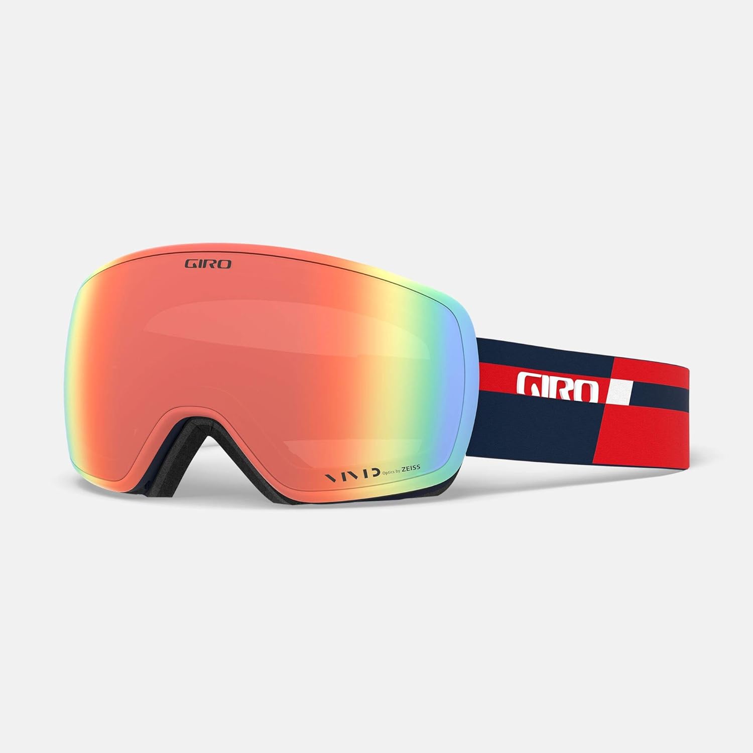 Giro Agent Adult Snow Goggles Quick Change with 2 Lenses Red Midnight Podium Vivid Ember/Vivid Infrared