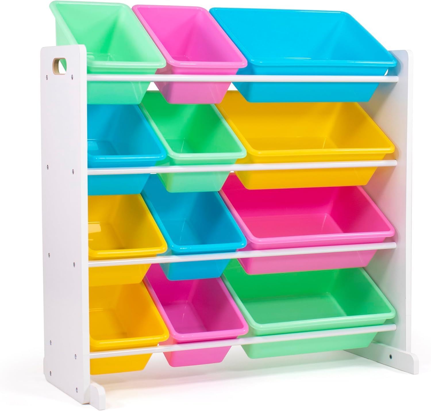 Snazzy Kids' Toy Storage Organizer, White/Pastel - Review, Price and Buying Guide