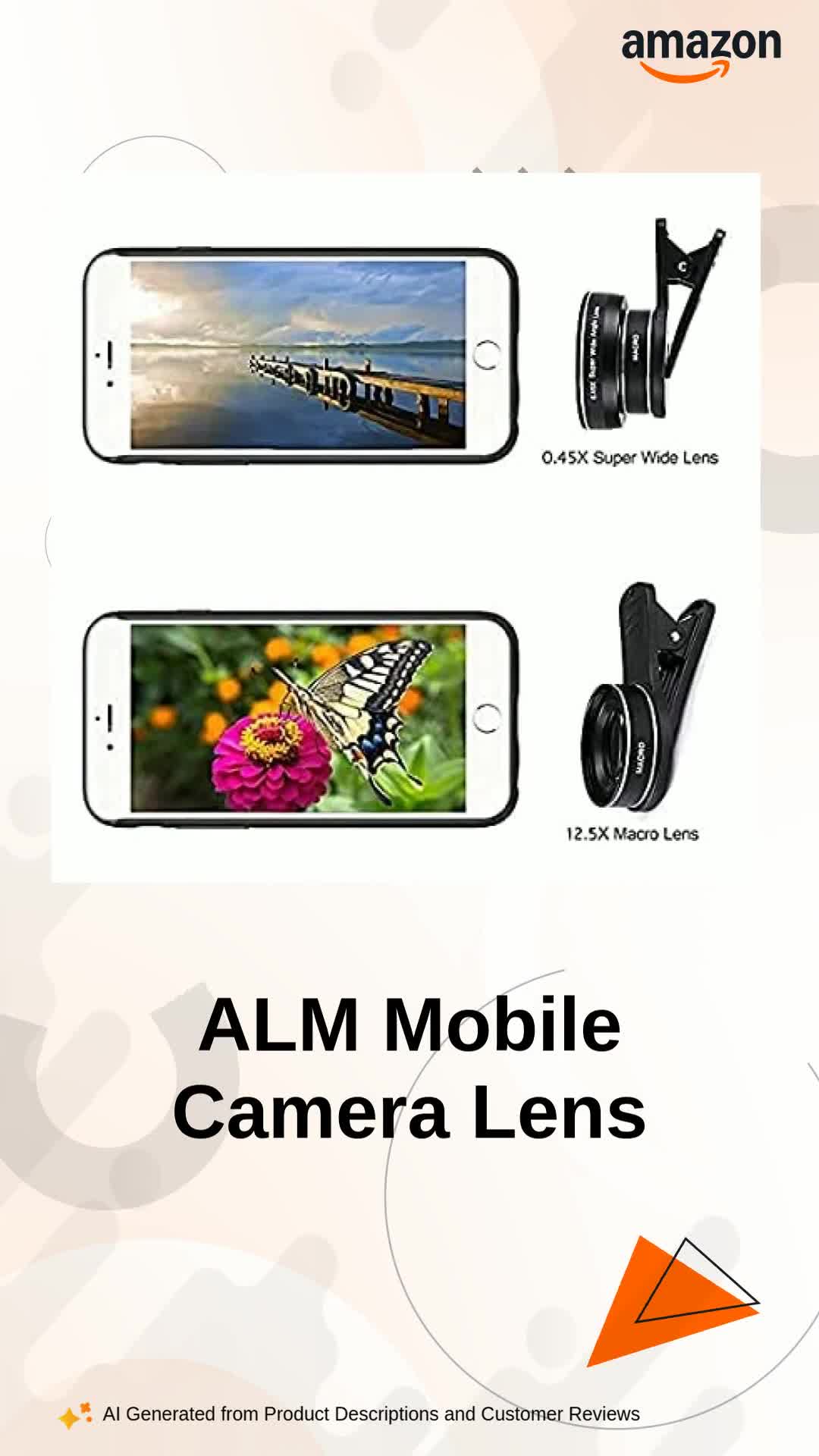 Almo Camera Watch ALM Mobile Camera Lens on Amazon Live