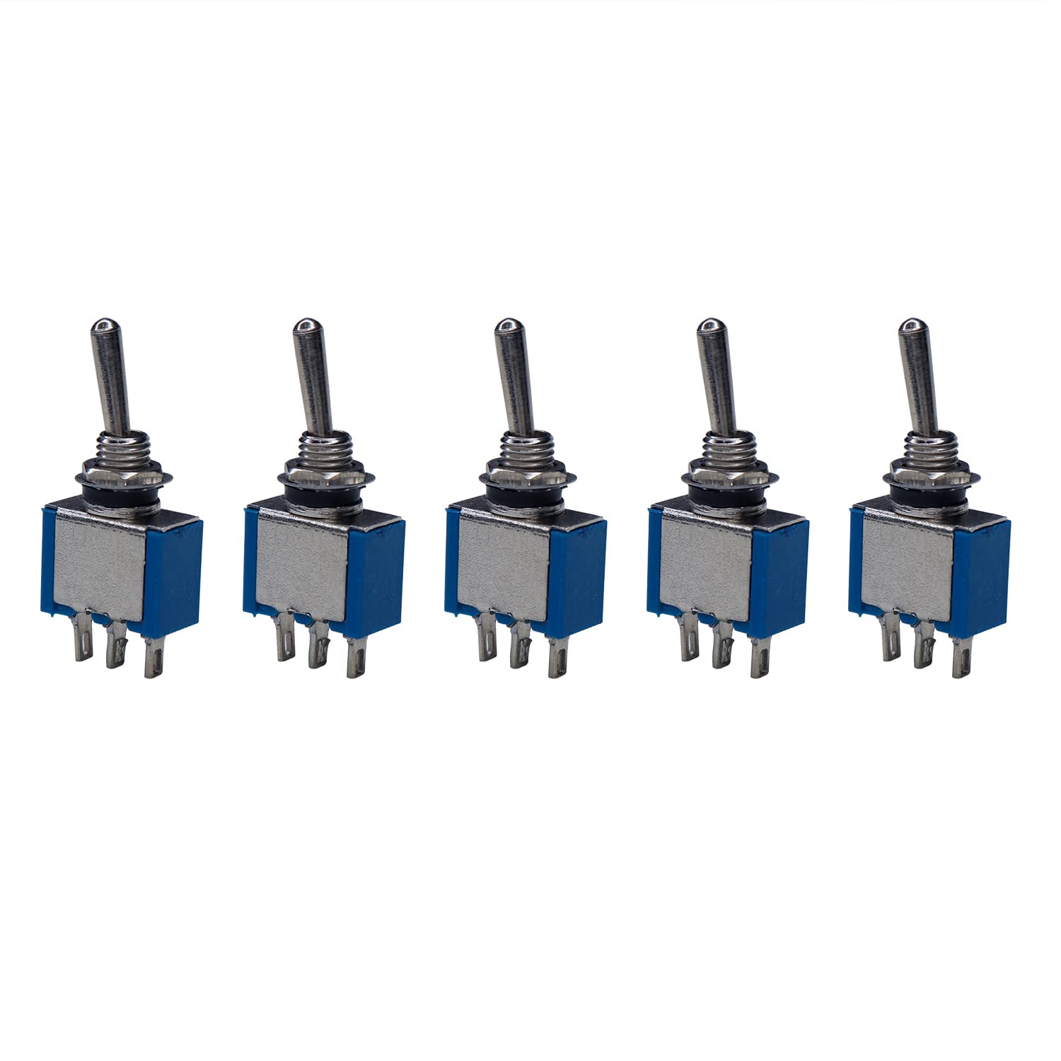 Electronic Spices 5pcs SPDT Mini Toggle Switch 3-Pin 2 Position ON/ON Miniature Toggle Switch 6A 125V AC Toggle Switch (B09WDMP5X1) Amazon Price History, Amazon Price Tracker