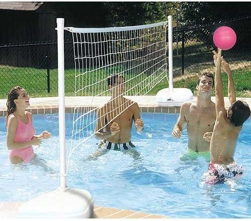 Dunn Rite Aqua Volly Portable Pool Volleyball Set by Dunn Rite