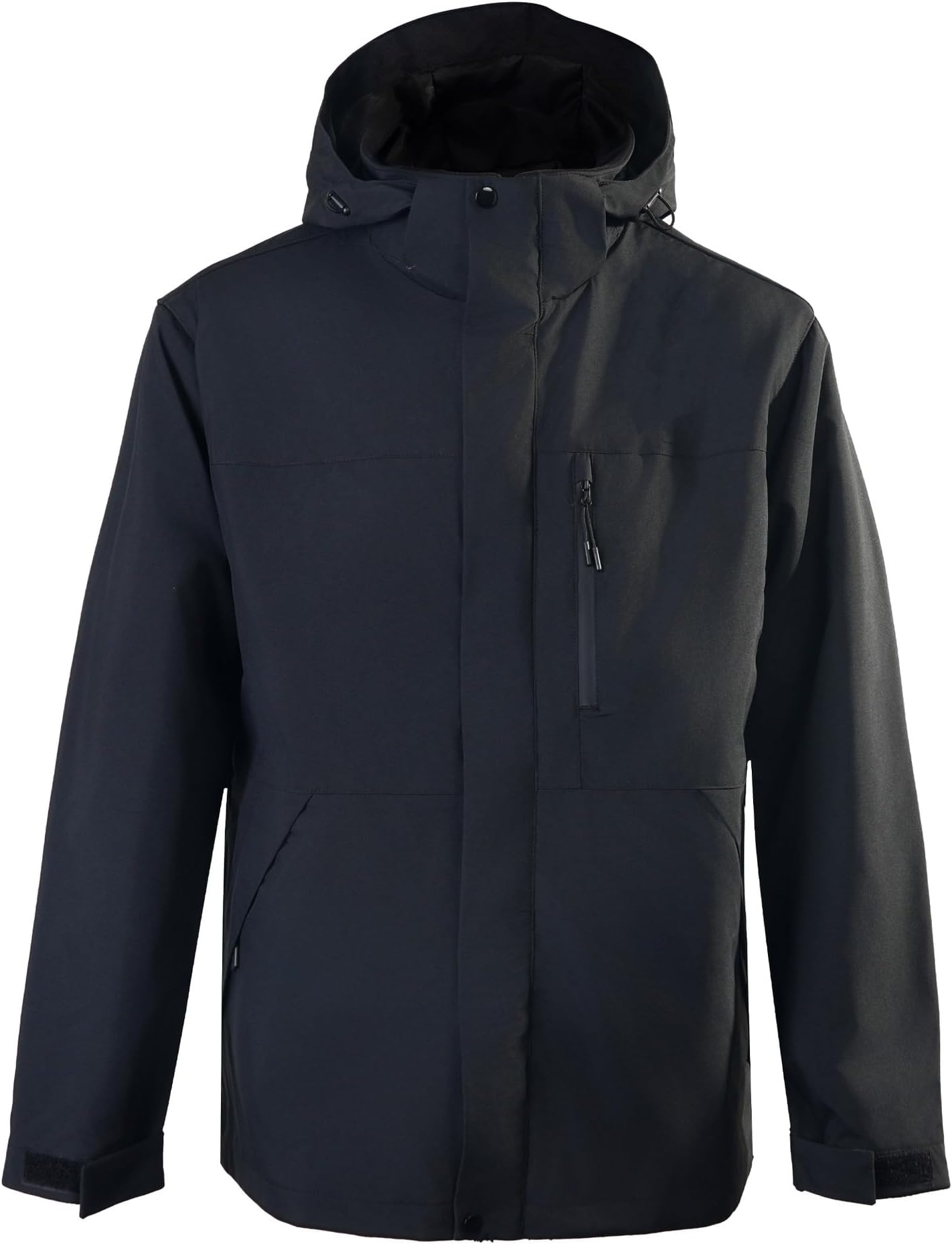 Stab Proof Jacket, UHMWPE Cut & Slash Resistant Layer, Water-Resistant, for Construction, Industrial Safety & Everyday Wear,Size L