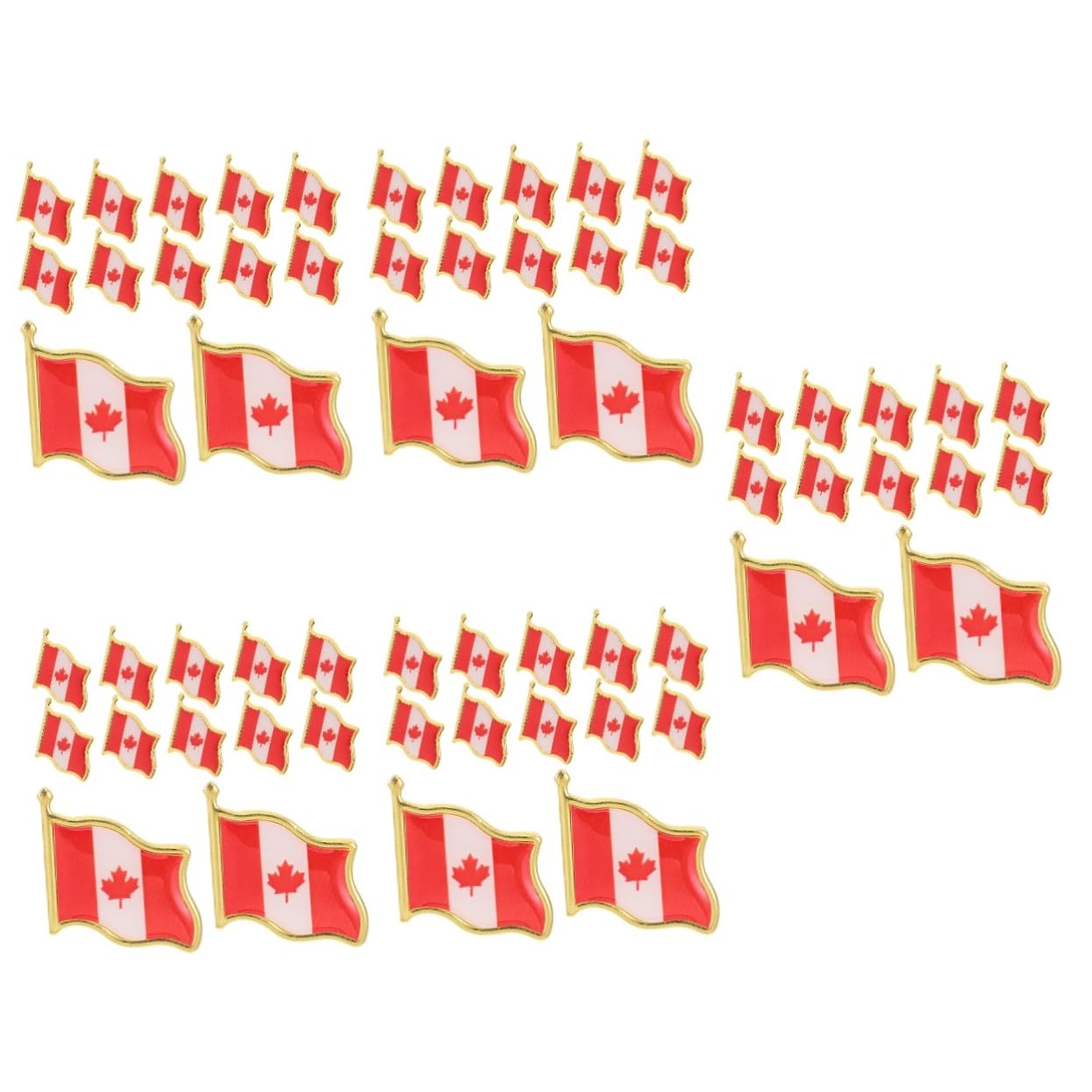 SEWACC 125stücke Teiliges -flaggen-brosche Für Und Dekorativer Anstecker Klassischer Emaille-badge Für Kleidung Für Festliche Anlässe Und Alltag