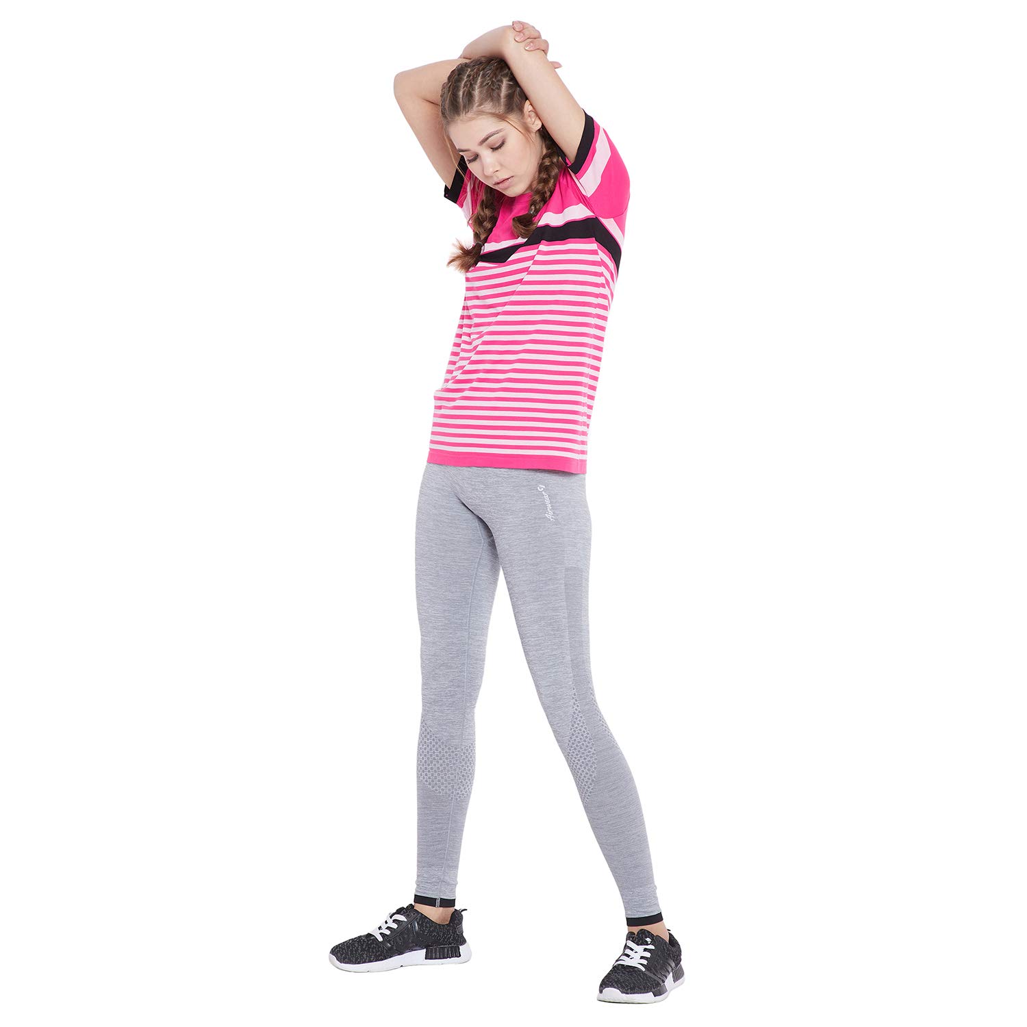 C9 Airwear Women's Imp Blue Active T-Shirt (Pink, Large)