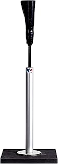 Baseball,Softball Batting Tee-MLB Pro Porta Hitting Tee-Portable Weighted Batting Tee+ Softbal,Adjustable Tee