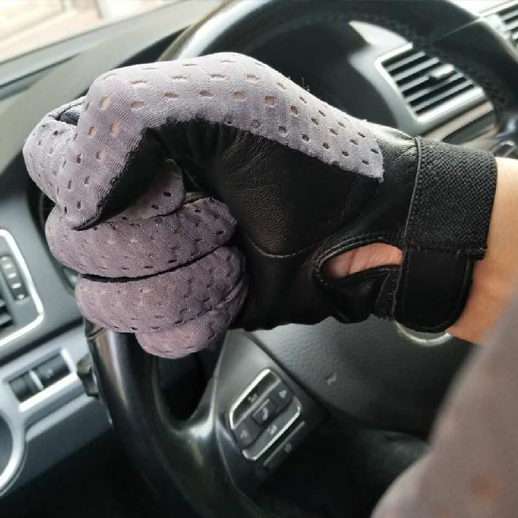 Habiba Mitones Guantes para Hombres y Mujeres, Mitones de Pantalla táctil Transpirables con Agujeros pequeños, Guantes de Dedo Completo Impermeables cálidos de Invierno para Montar al Aire Libre Útil