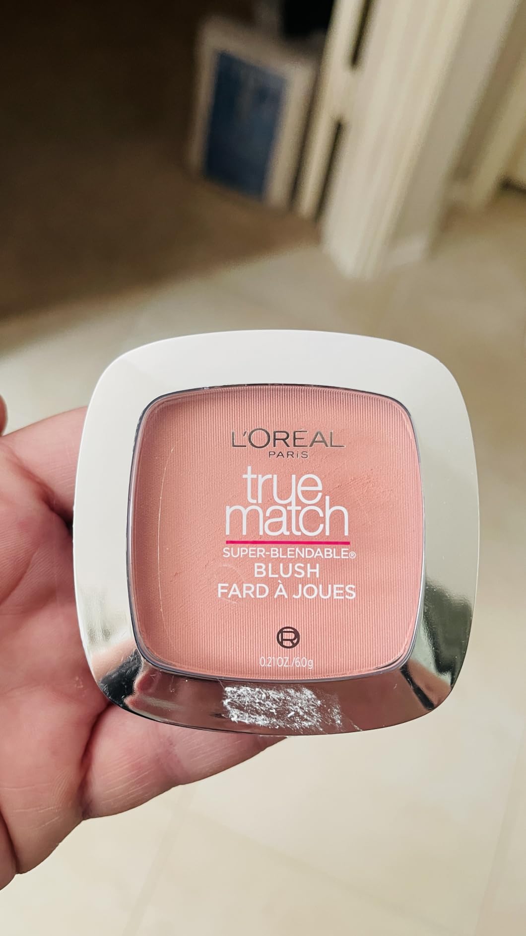 L'Oreal Paris True Match Super-Blendable Powder Blush, Baby Blossom C1-2, 0.21 Oz (Packaging May Vary)
