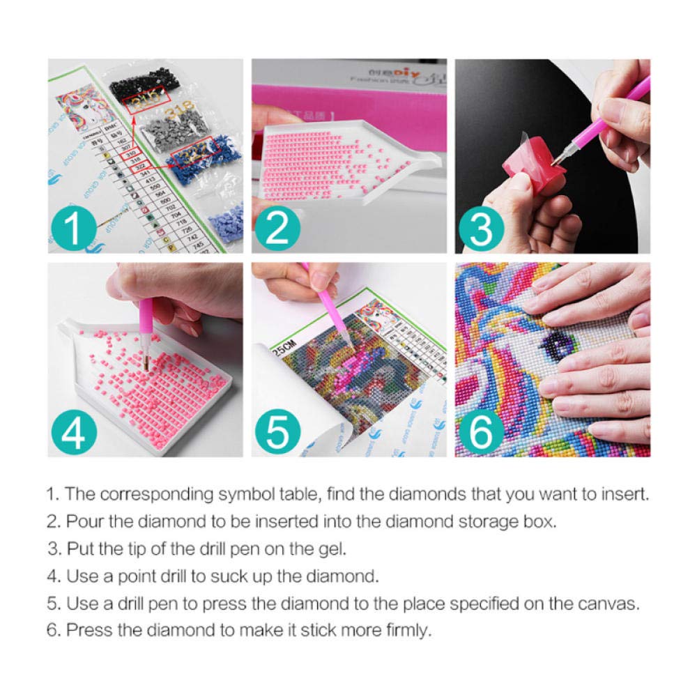 Diamant Peinture 5D DIY Grande Taille Complet Diamond Painting Kit Gustav Klimt Kiss World Famous Strass Point De Croix Broderie Arts Pour Décor De Maison Chambre Salon Murale,Foret Carré,50x100cm