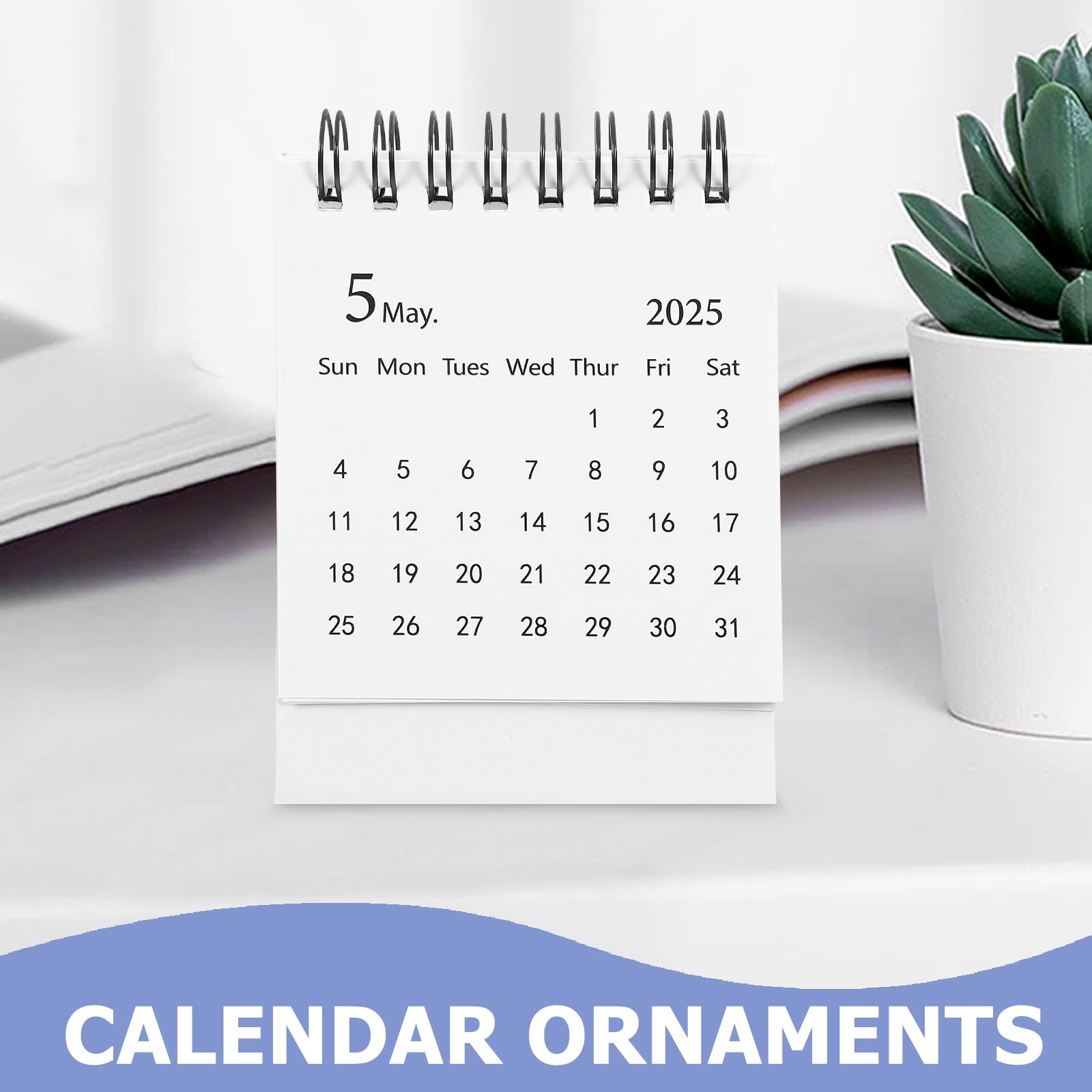 NUOBESTY 2024-2025 Desktop Calendar Stand Up Desktop Australia | Ubuy