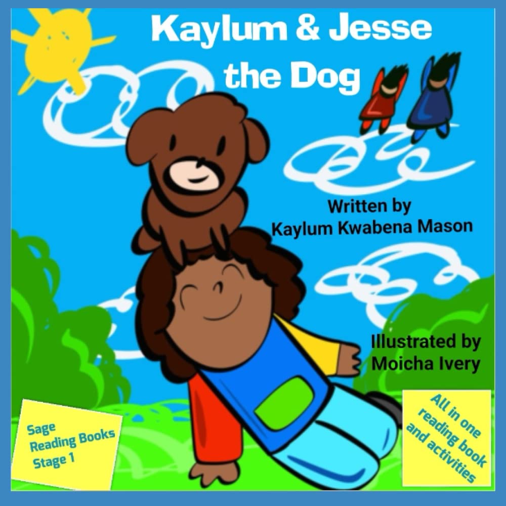 Kaylum and Jesse the Dog